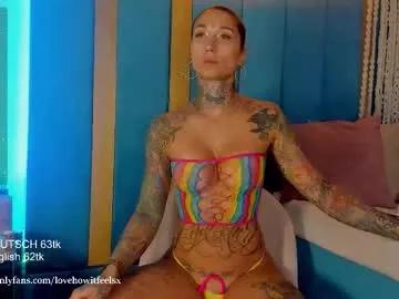 lovehowitfeelstv — hot dirty talk session #german super squirt at goal!!!fav vibes 111/222/333 #submissive #tattoo #fit #femdom [1958 tokens remaining]