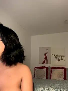 Dahiana_Giil — 4 fingers in the ass + deep throat