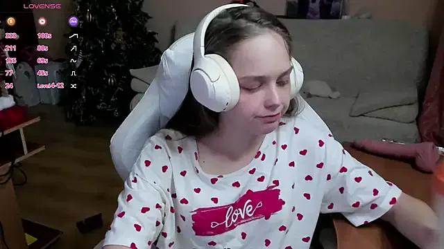 SharybbFace — dildo between my tits